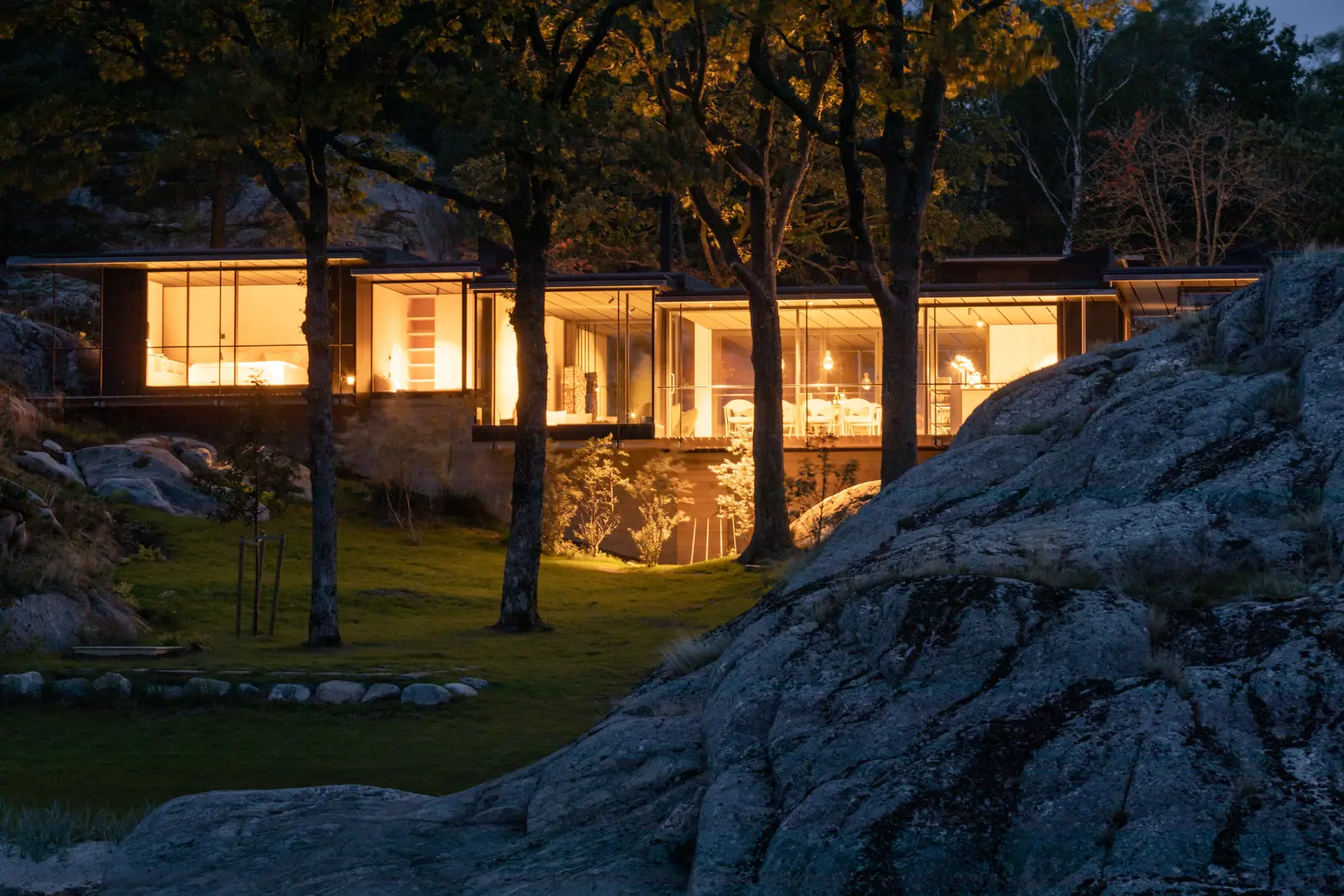 Furøya, Lillesand, Norge — Reynaers Hi-Finity, CF 68 og Slimline 38 (bilde 12 av 12)