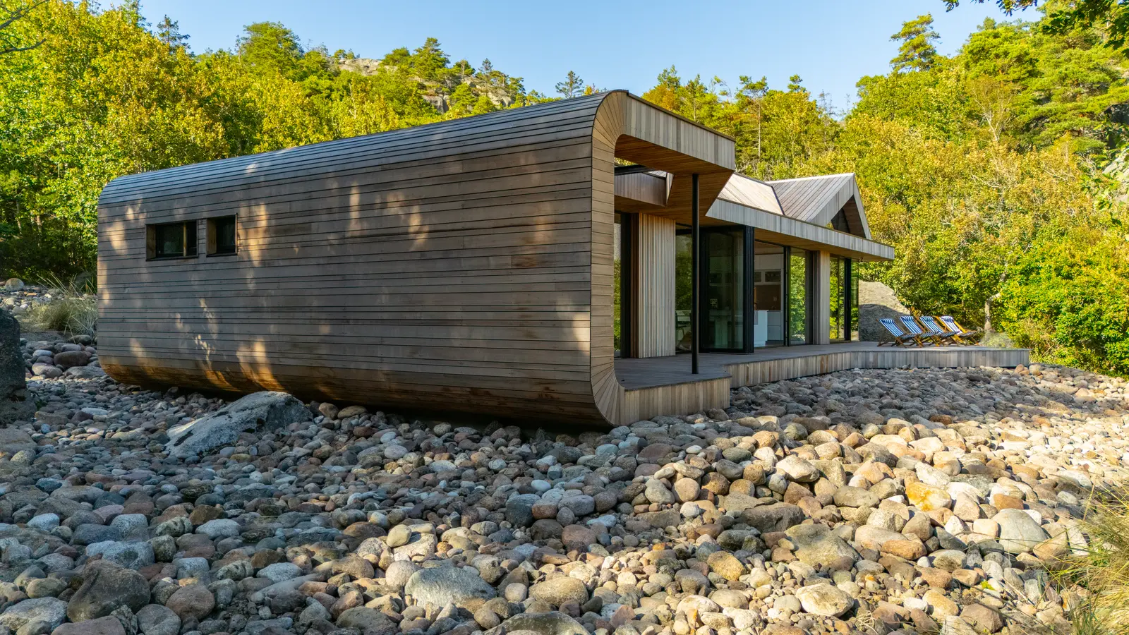 ULA, Larvik, Norge — Reynaers CF 68 foldedør i aluminium (billede 4 af 6)